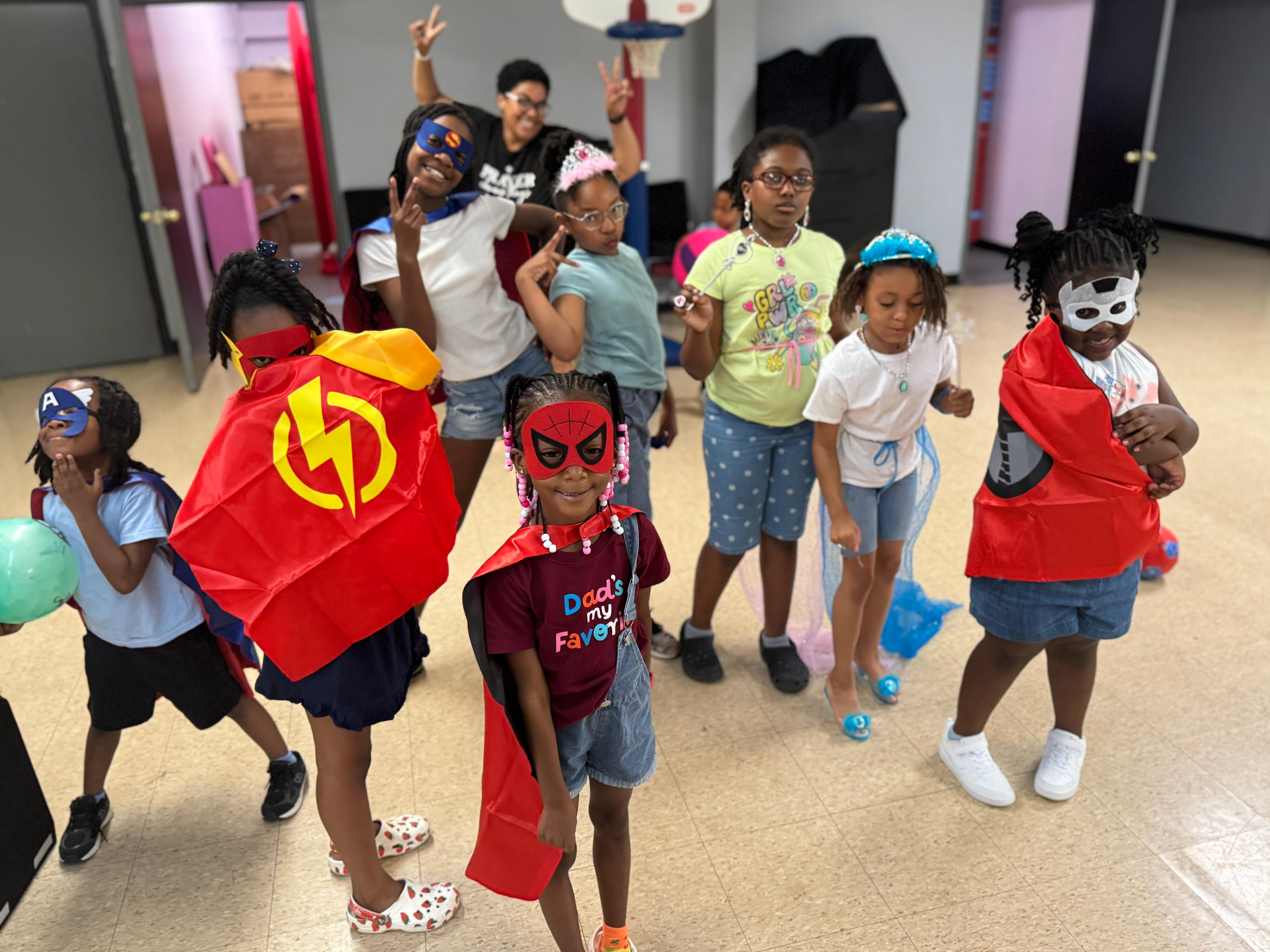 Superhero day — every camper gets to be the hero of their own story
