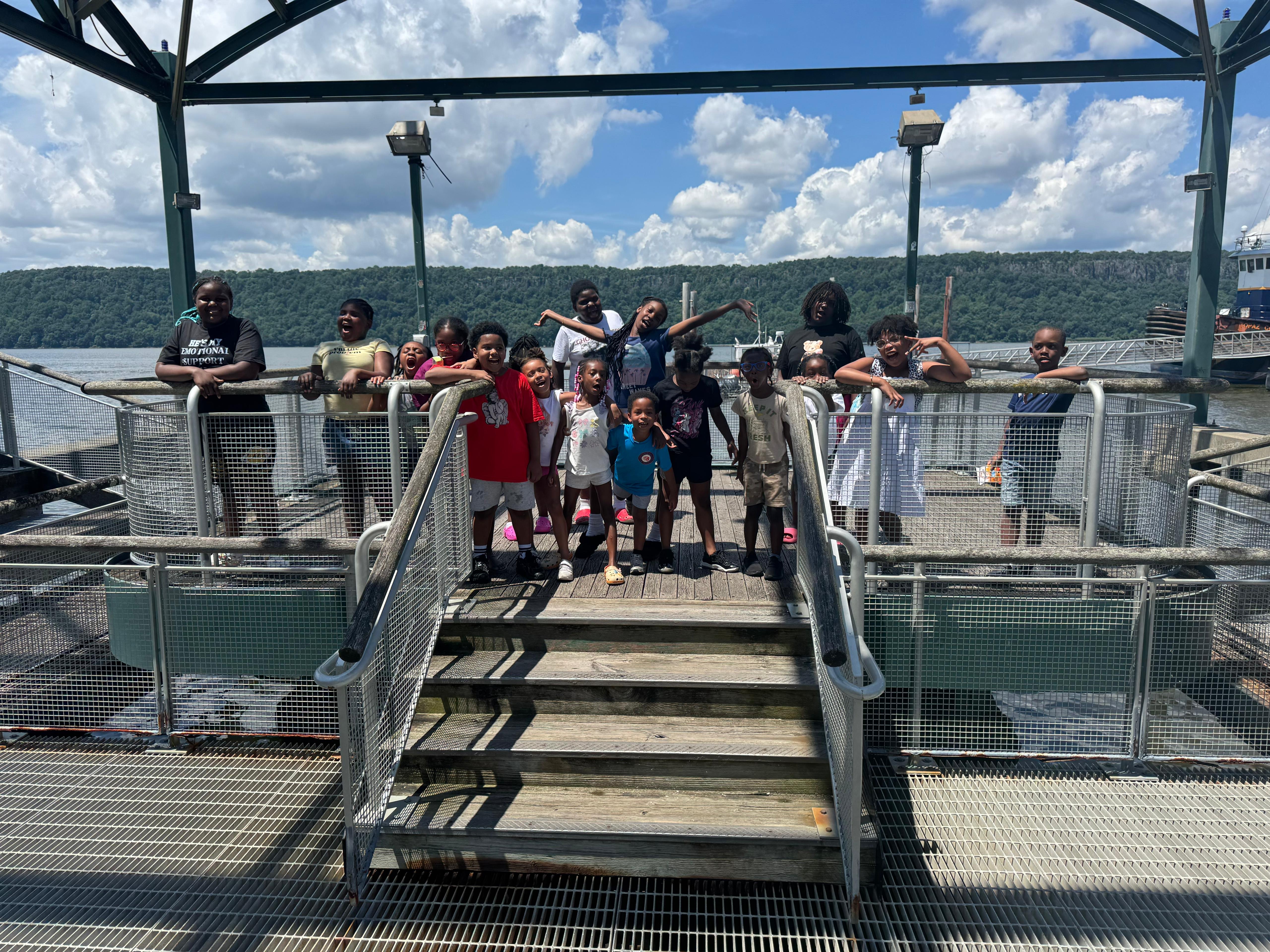 Field trip to the Hudson River waterfront — exploring our local community