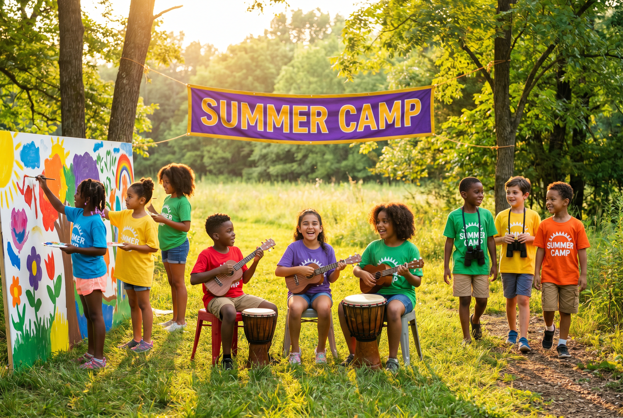 Children at KNDC Summer Camp